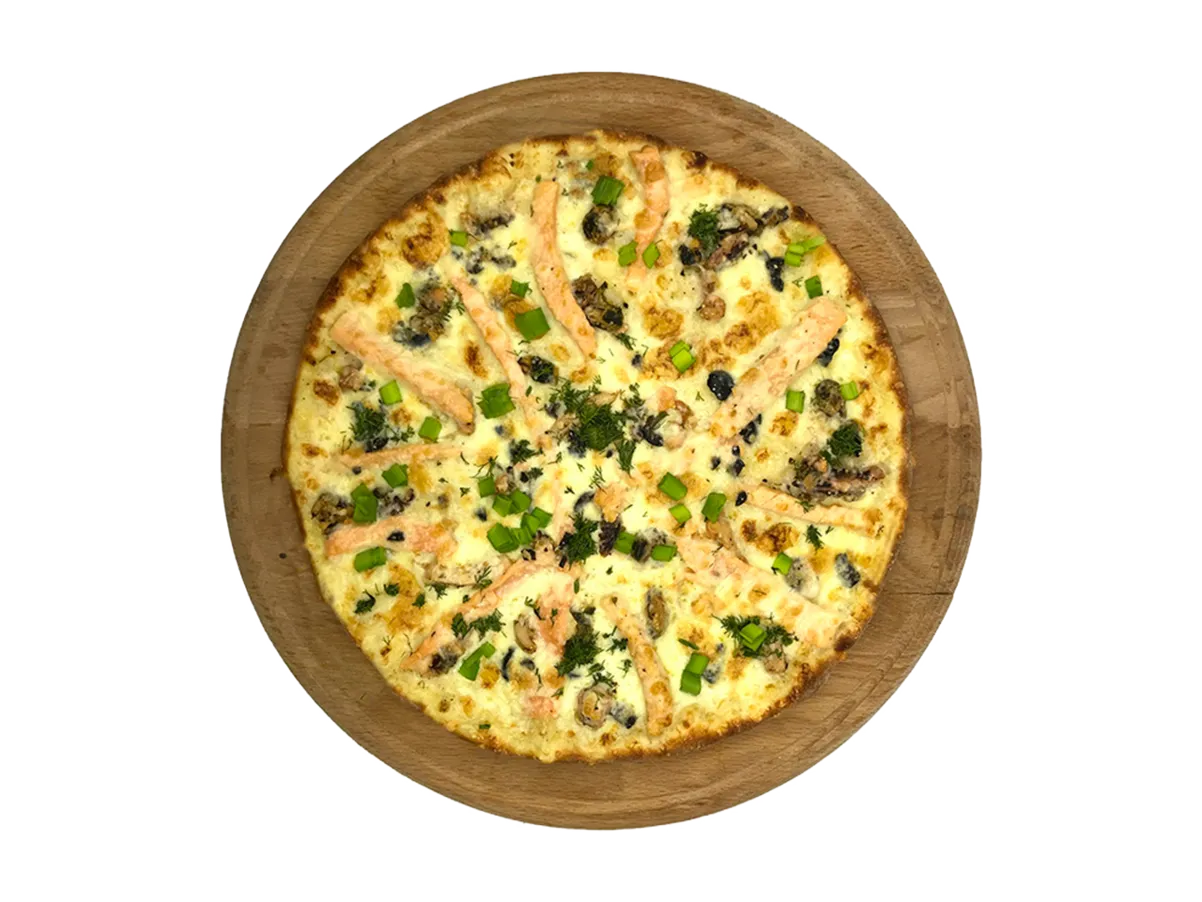Морская пицца